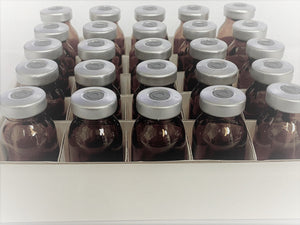 5ml Sterile/Depyrogenated Amber Vials 100pk